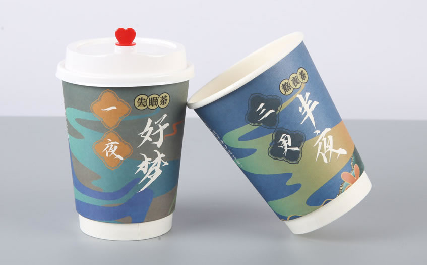 华龙300ML奶茶杯